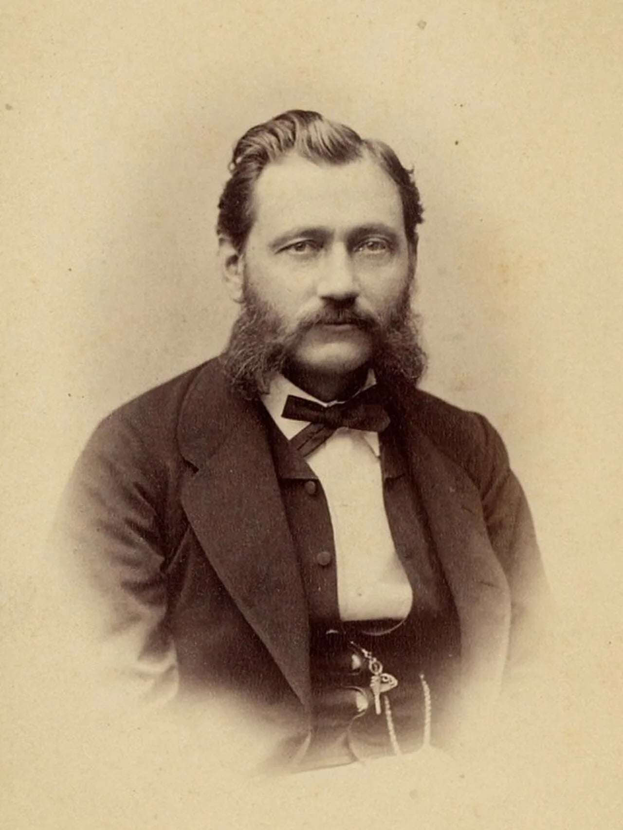 Portrait of Anton von Banhans (1825–1902) – memorial page