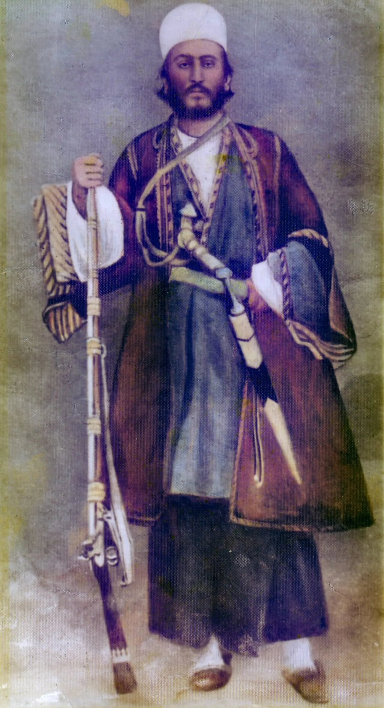 Porträt von Hossein Gholi Khan Ilkhani (1821–1882) – Gedenkseite