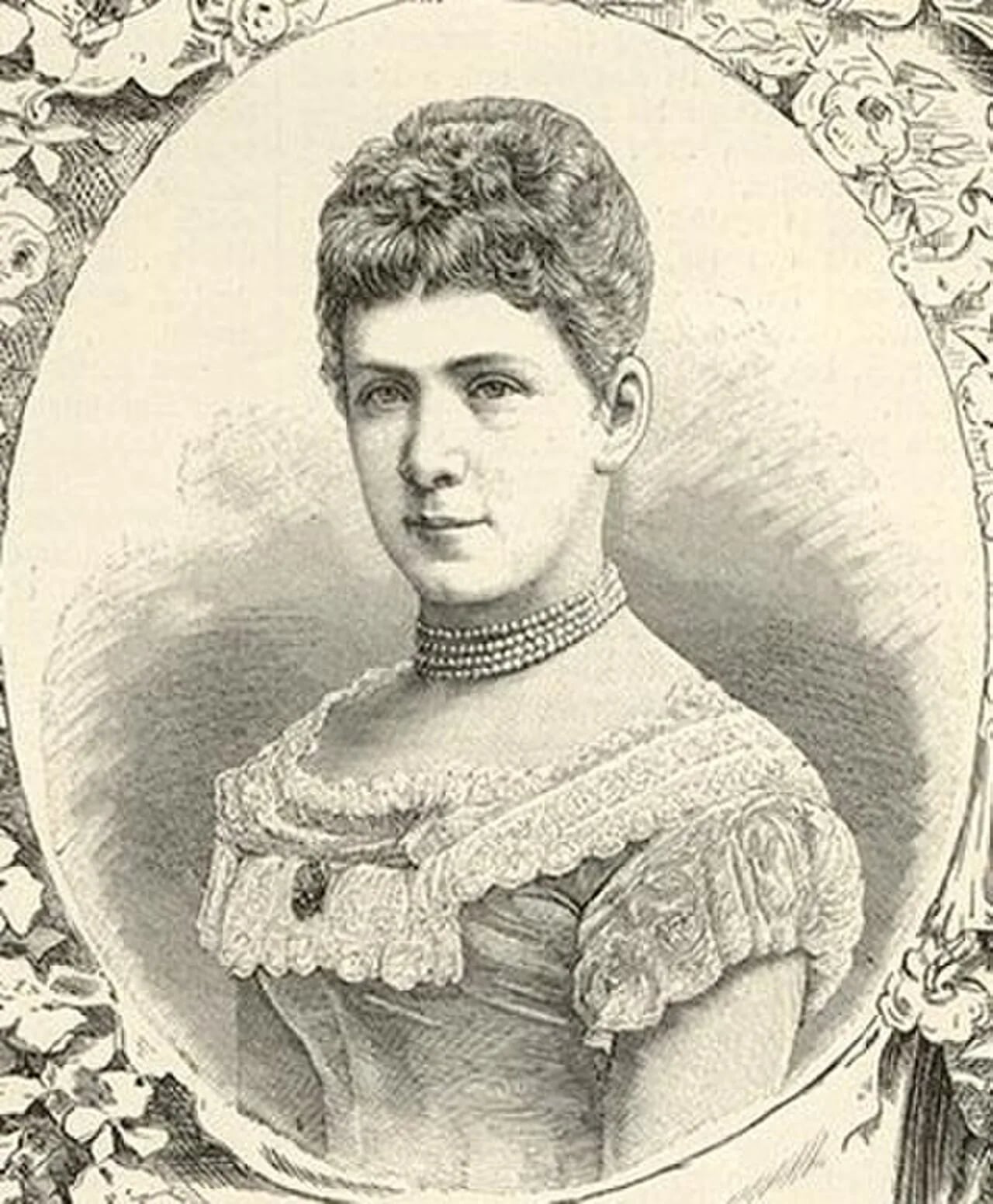 Porträt von Gerta Auguste von Isenburg und Büdingen in Wächtersbach (1863–1945) – Gedenkseite