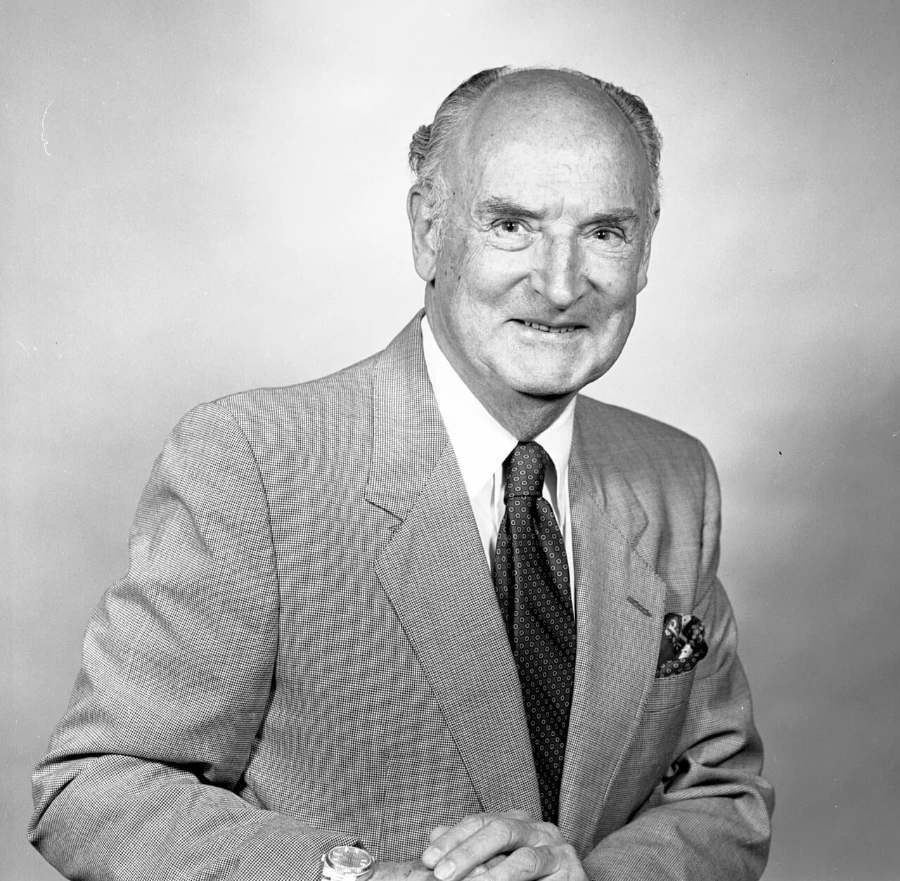 Portrait of Charles Warren Hostler (1919–2014) – memorial page