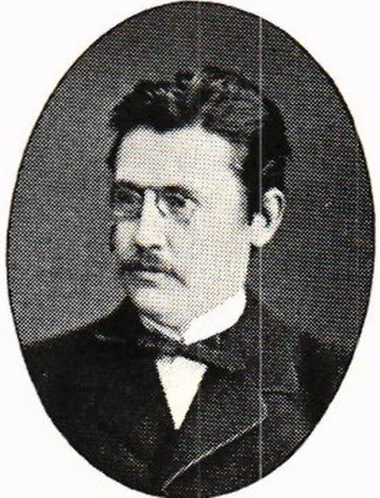 Porträt von Nils Eberhard Lovén (1846–1925) – Gedenkseite