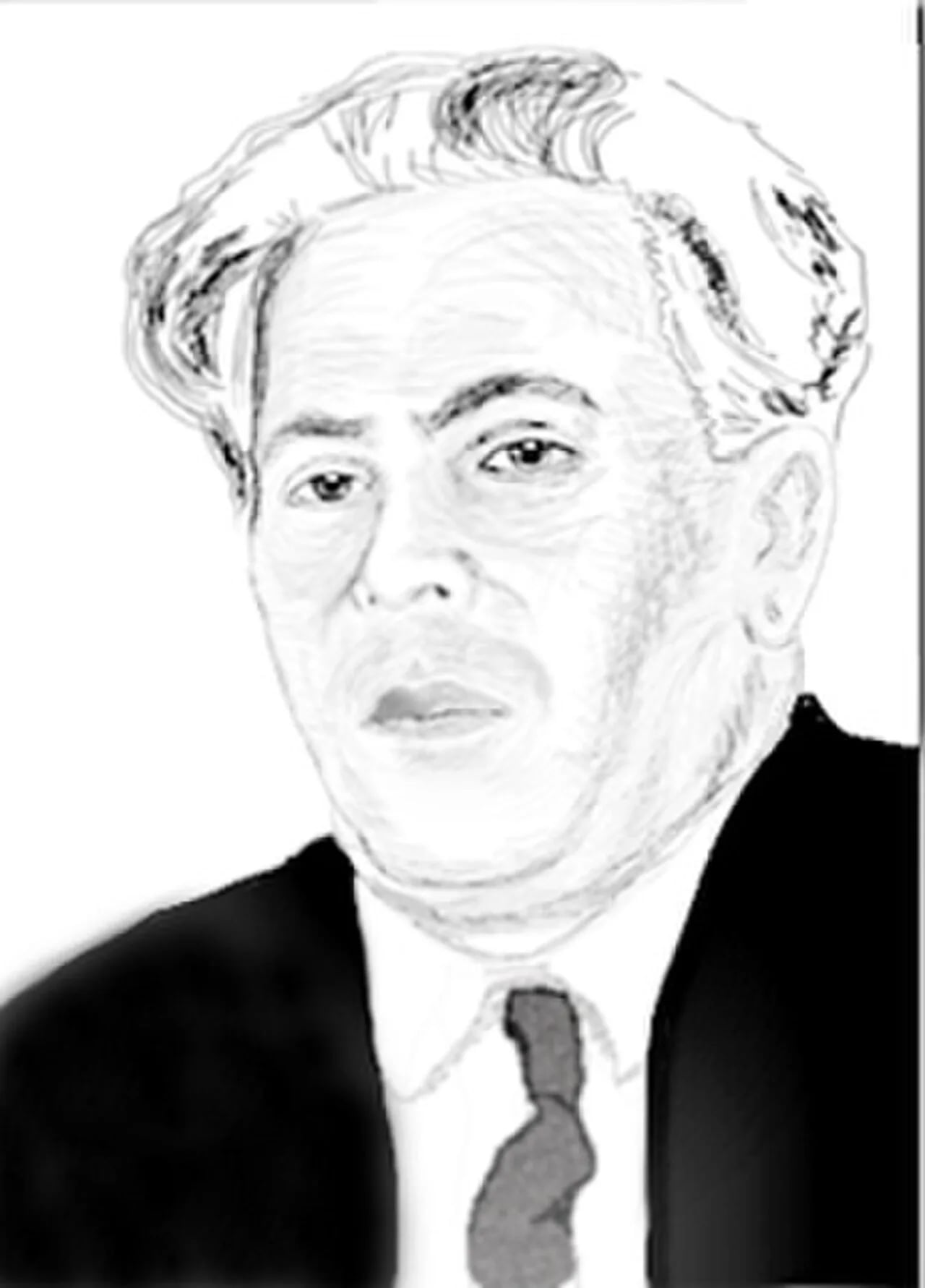 Porträt von Amirkhan Kamizovich Shomakhov (1910–1988) – Gedenkseite