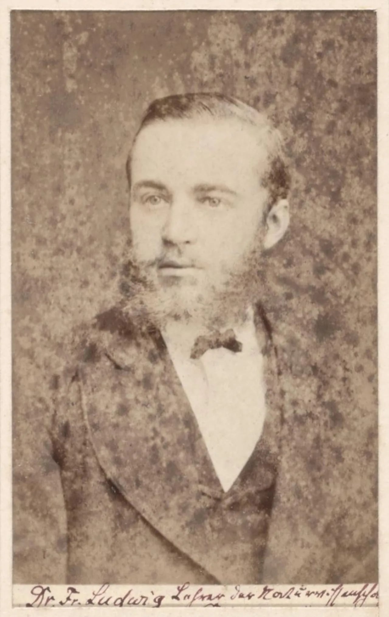 Portrait of Friedrich Ludwig (1851–1918) – memorial page