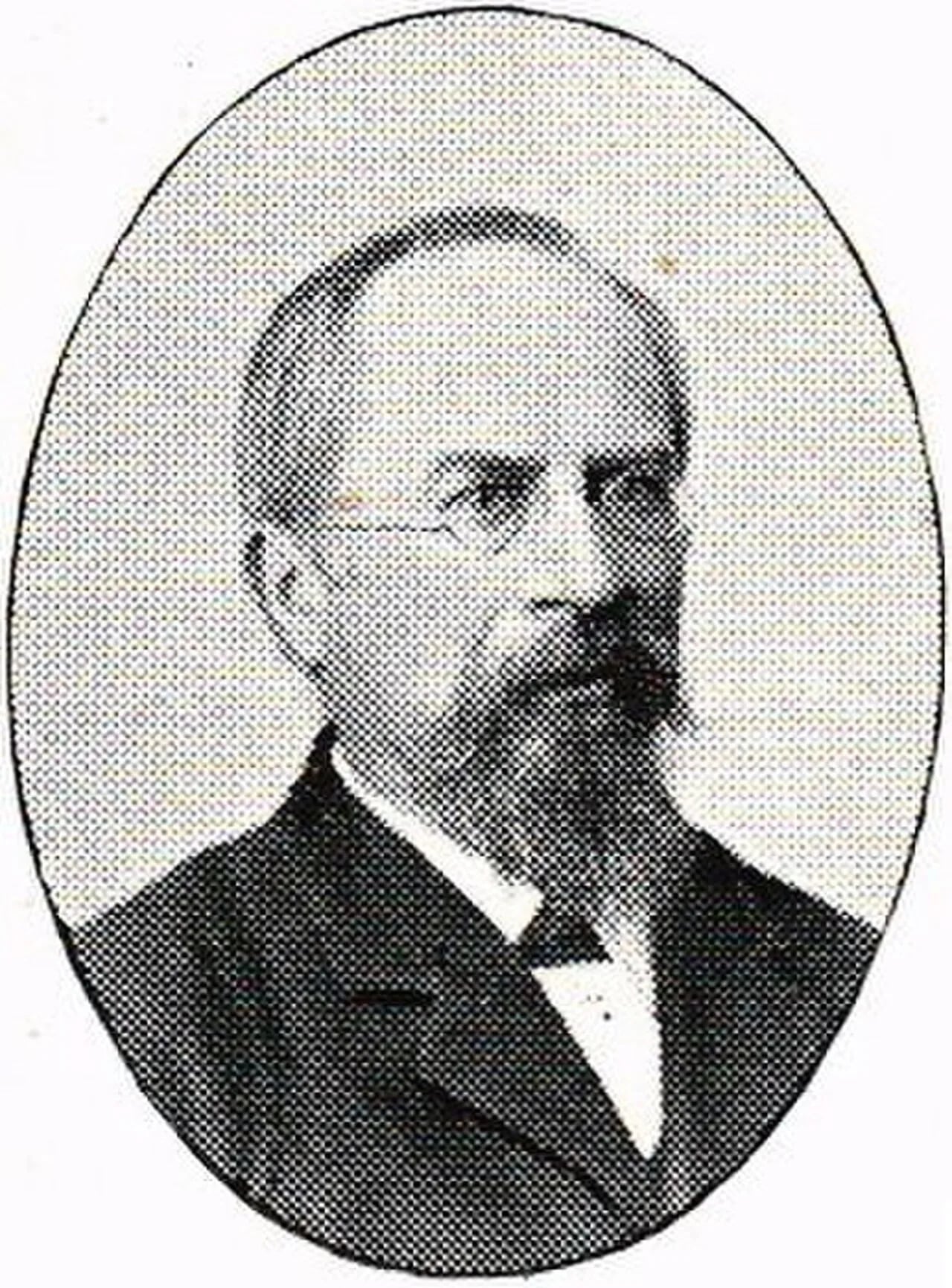 Porträt von Anders Axel Wilhelm Lund (1839–1925) – Gedenkseite