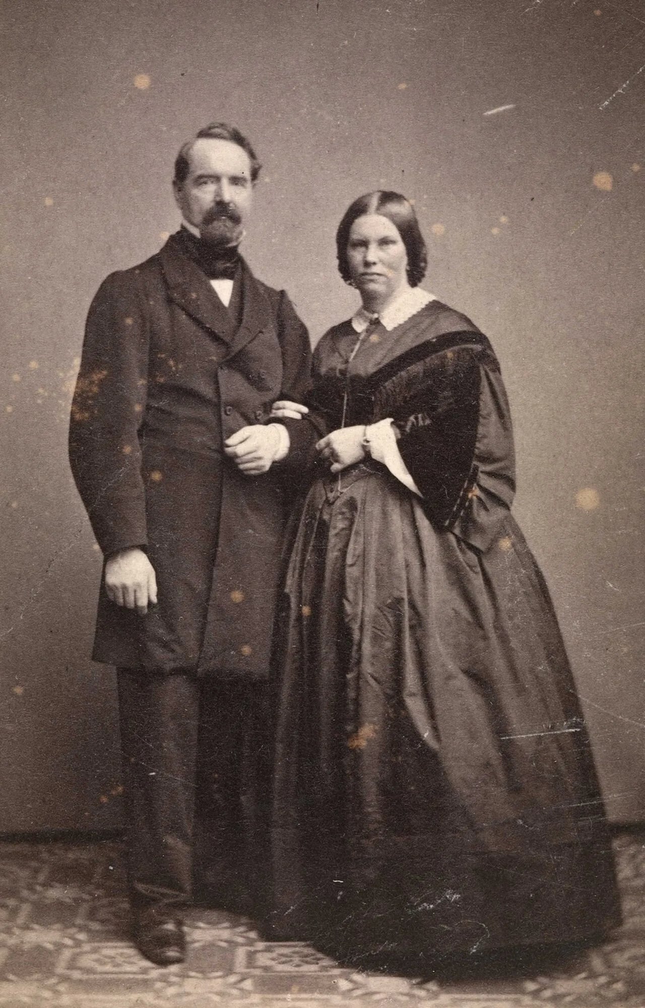 Porträt von Bernt Lund (1812–1885) – Gedenkseite