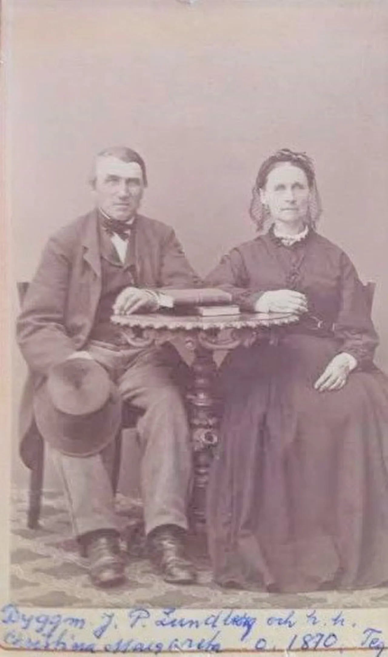 Portrait of Johan Petter Lundberg (1819–1905) – memorial page