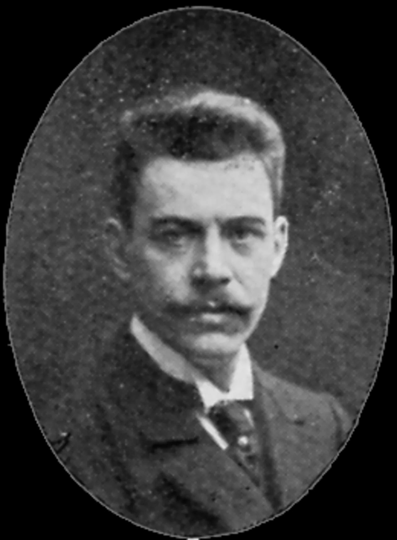 Porträt von Robert Lundberg (1861–1903) – Gedenkseite