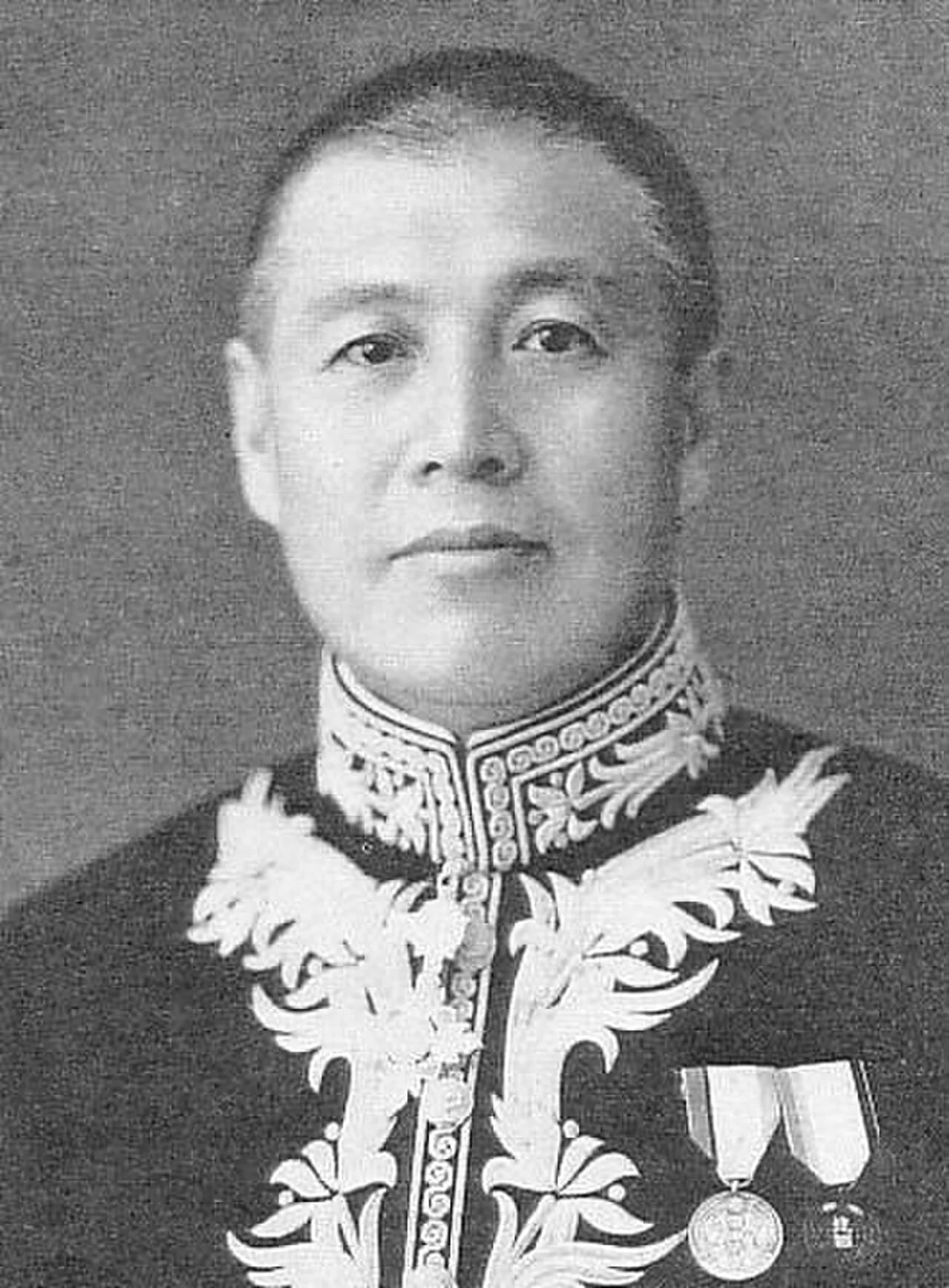 Porträt von Sun Qichang (1885–1954) – Gedenkseite
