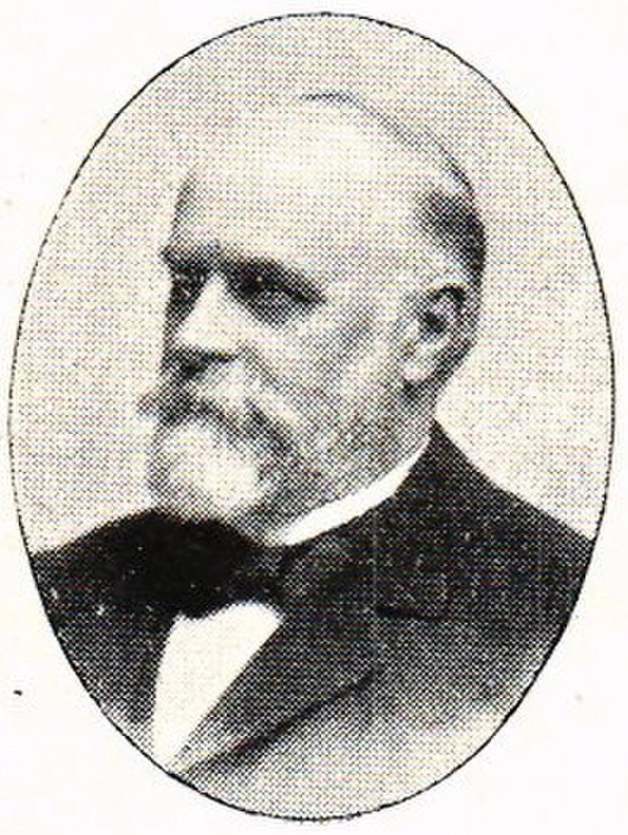 Porträt von Wilhelm Lundin (1846–1922) – Gedenkseite