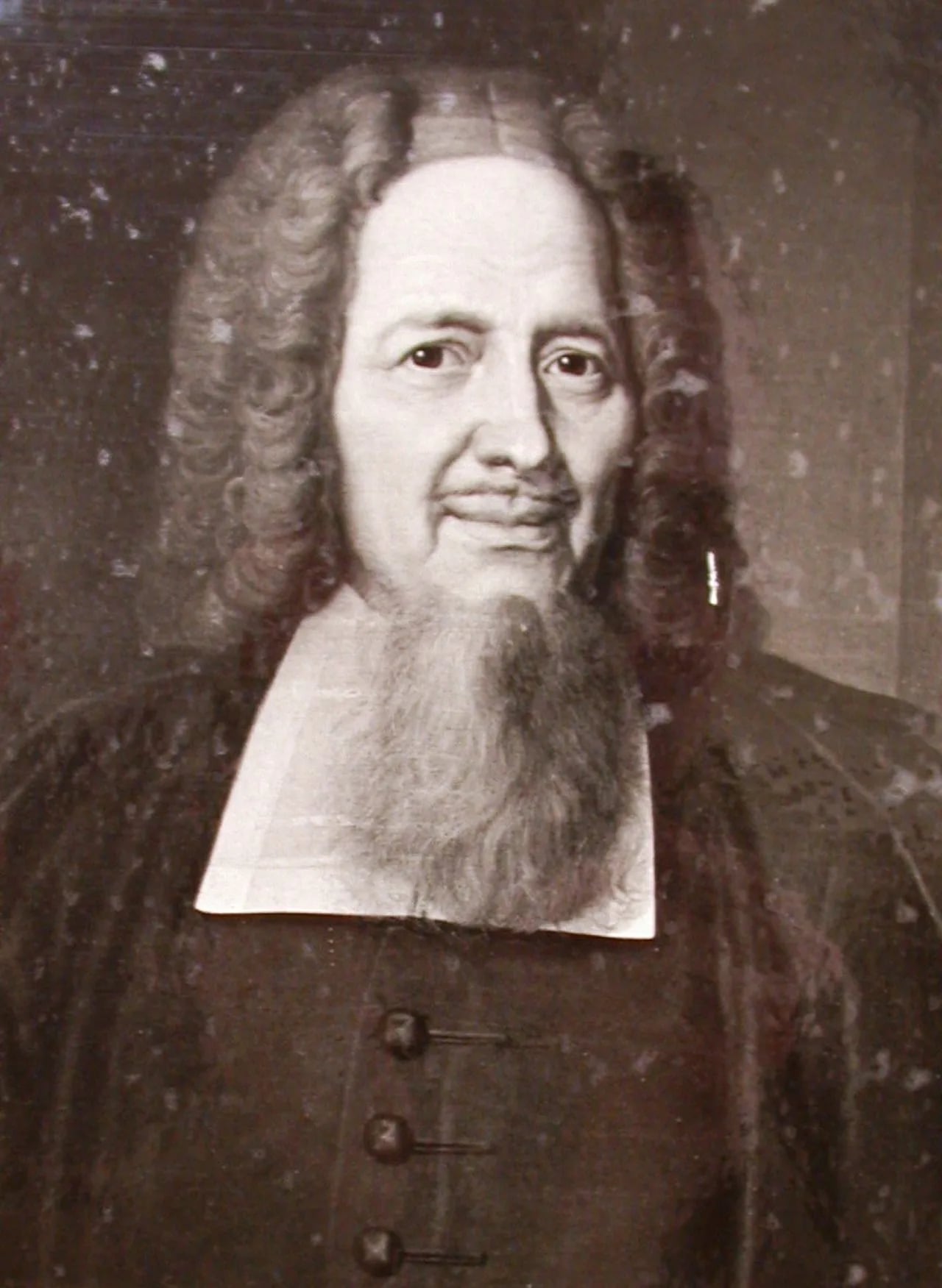 Porträt von Daniel Lundius (1666–1747) – Gedenkseite