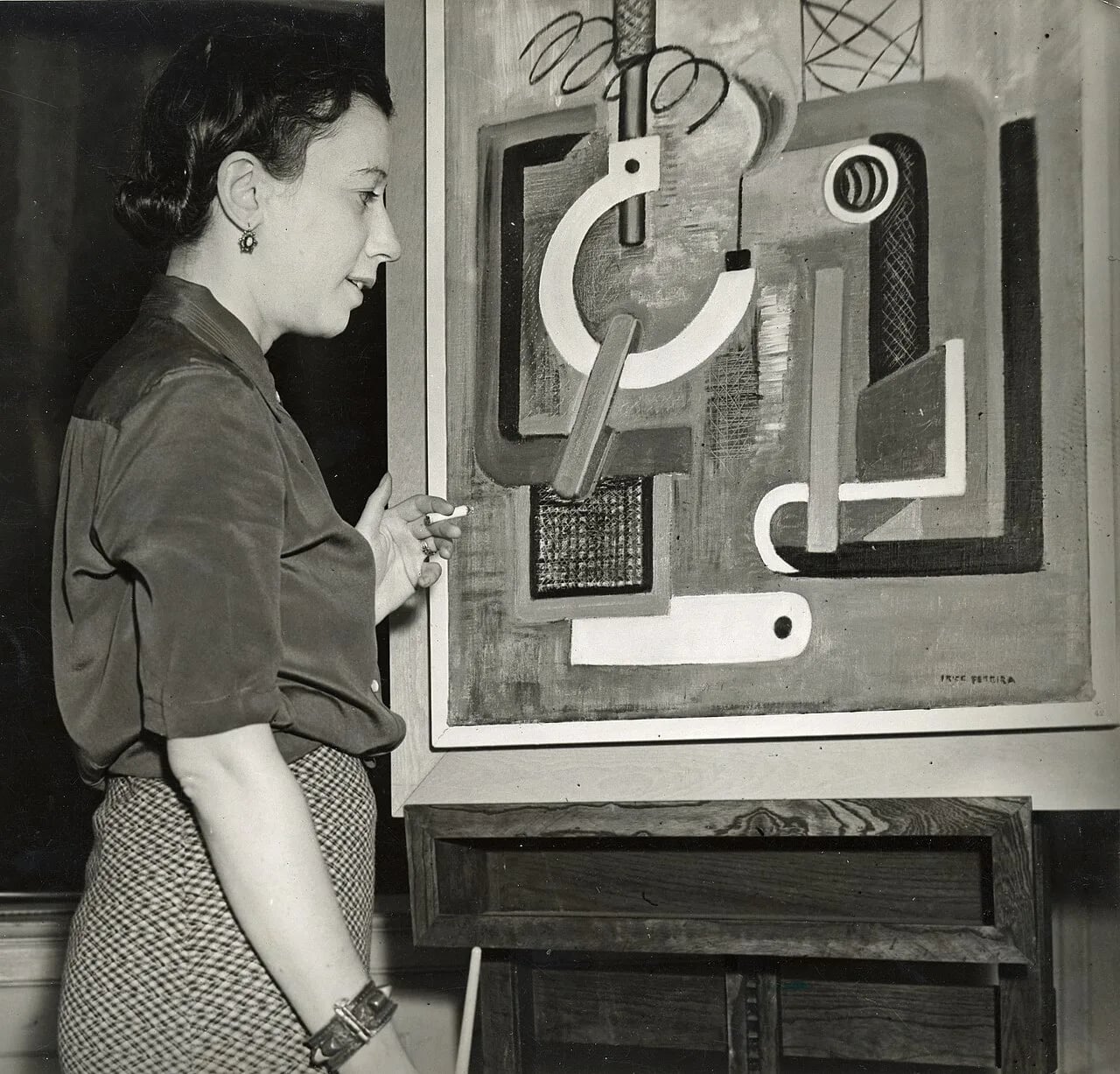 Portrait of I. Rice Pereira (1902–1971) – memorial page