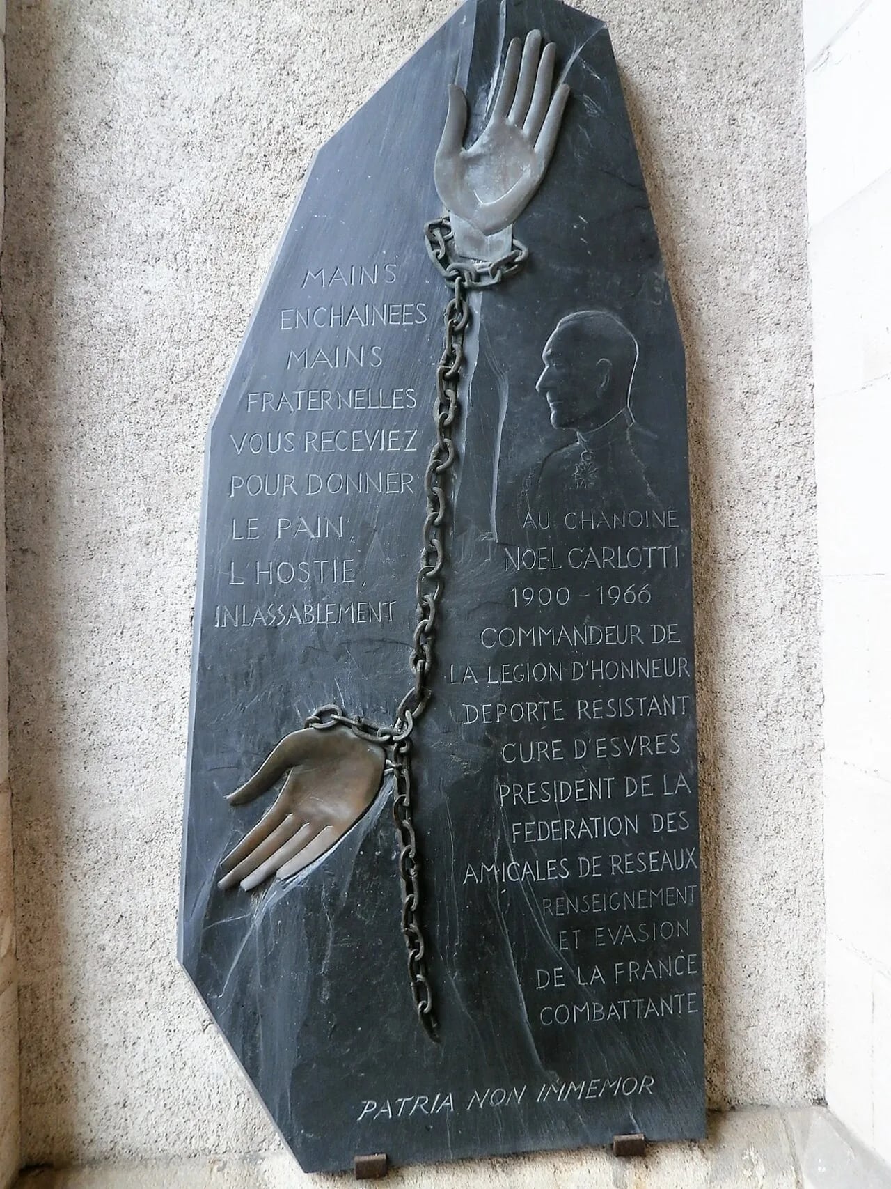 Portrait of Noël Carlotti (1900–1966) – memorial page