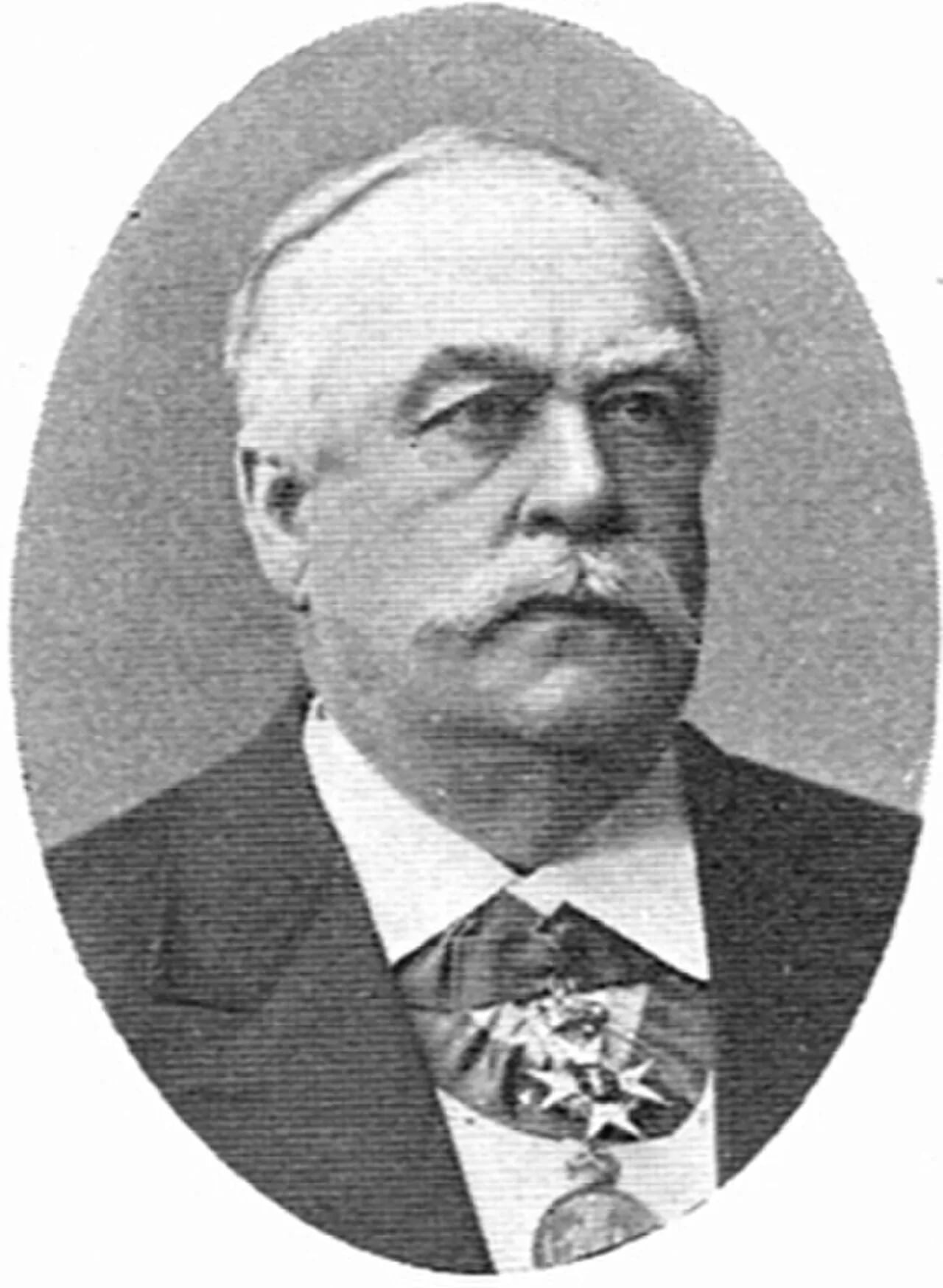 Porträt von Carl Lybeck (1838–1905) – Gedenkseite