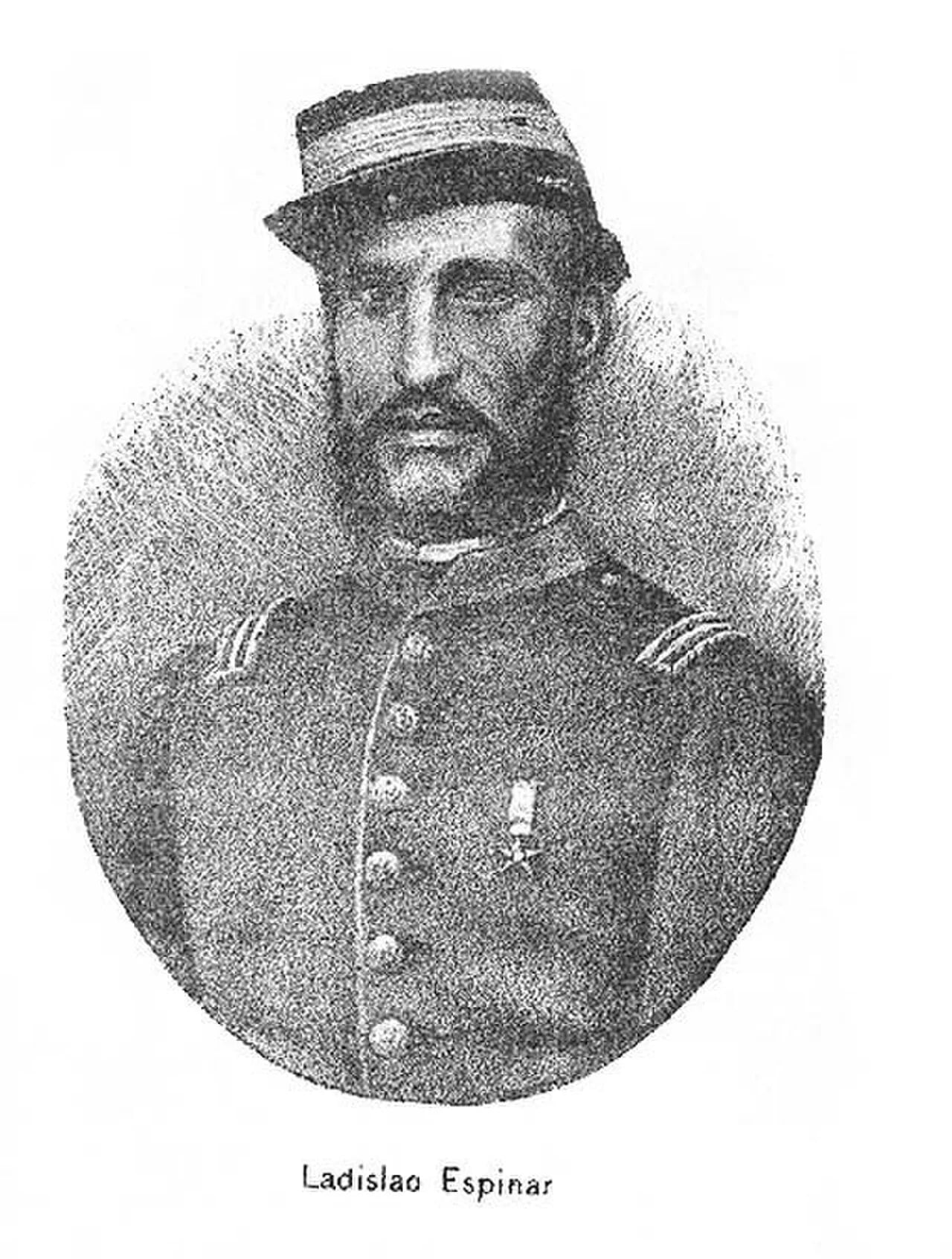 Porträt von Ladislao Espinar (1842–1879) – Gedenkseite