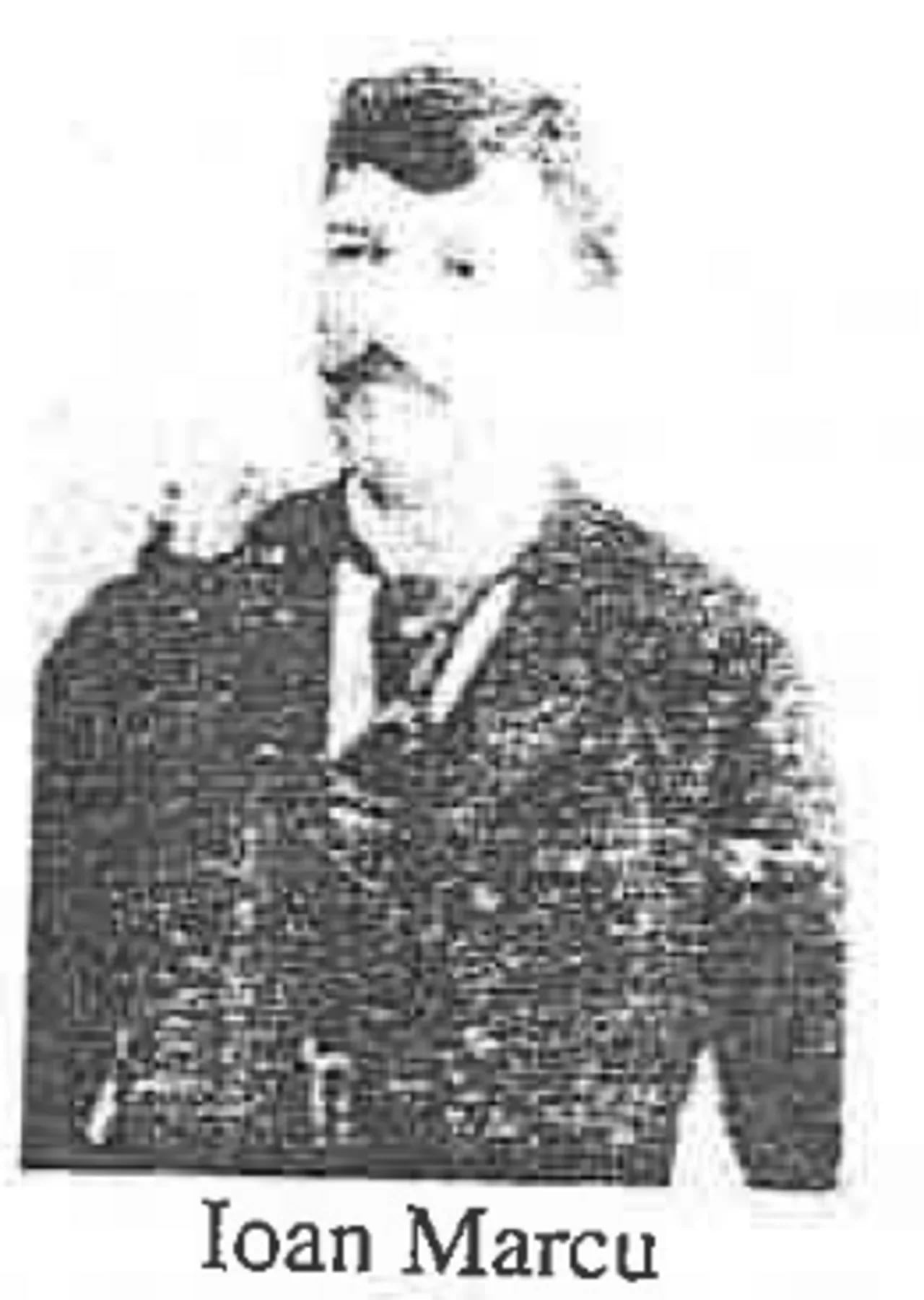 Porträt von Ioan Marcu (1866–1935) – Gedenkseite