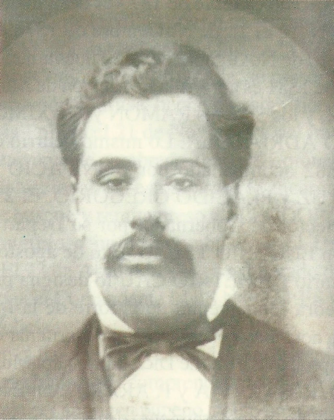 Porträt von Laureano Saravia (1836–1918) – Gedenkseite