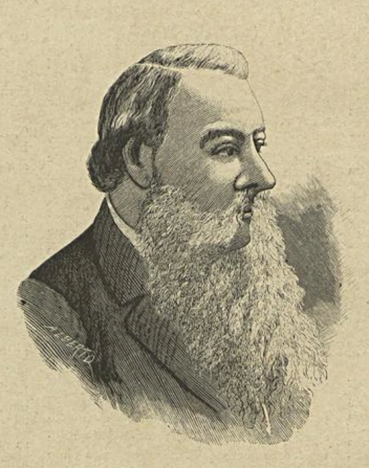 Porträt von Richard Henry Major (1818–1891) – Gedenkseite