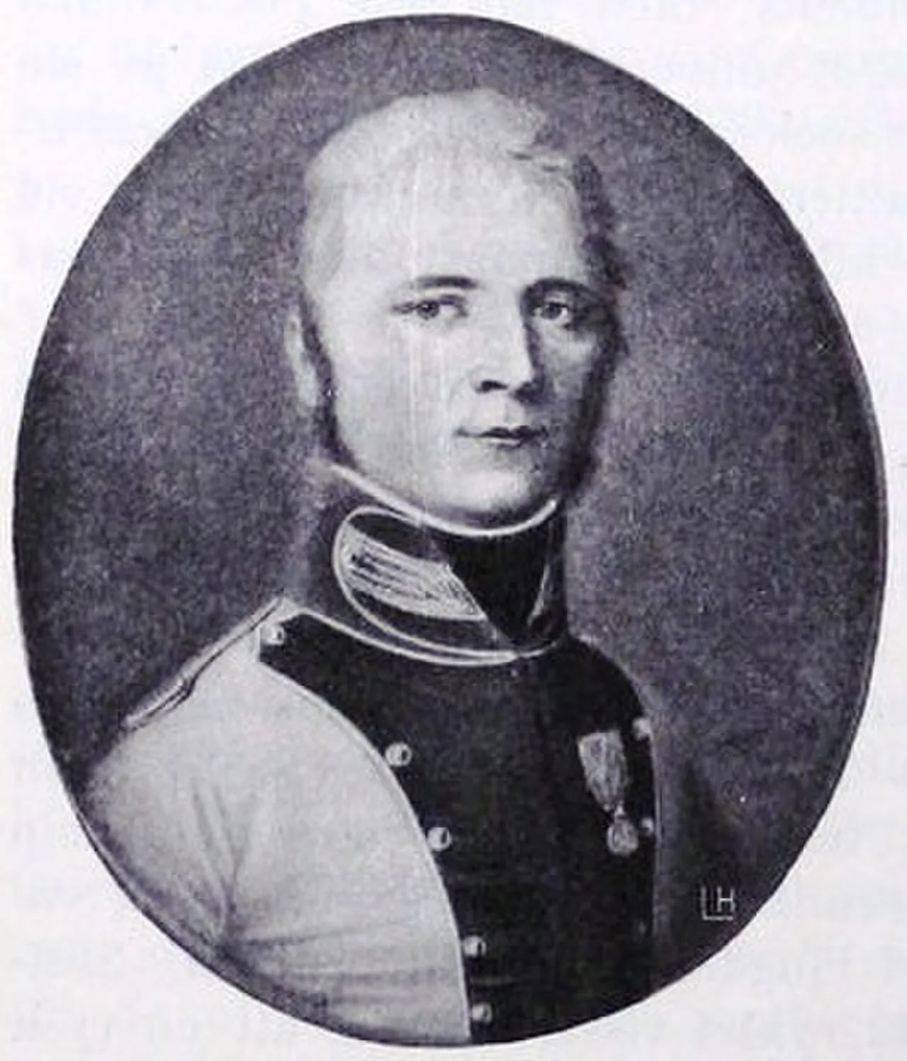 Portrait of Carl Wilhelm Malm (1772–1826) – memorial page