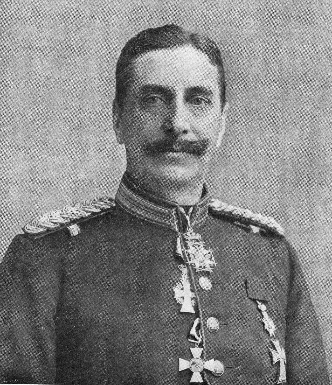 Porträt von Olof Malm (1851–1939) – Gedenkseite