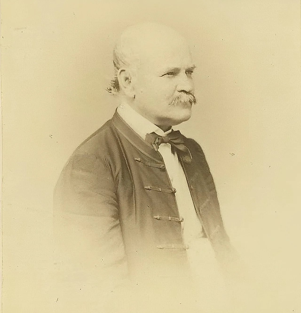 Porträt von Ignaz Semmelweis (1818–1865) – Gedenkseite