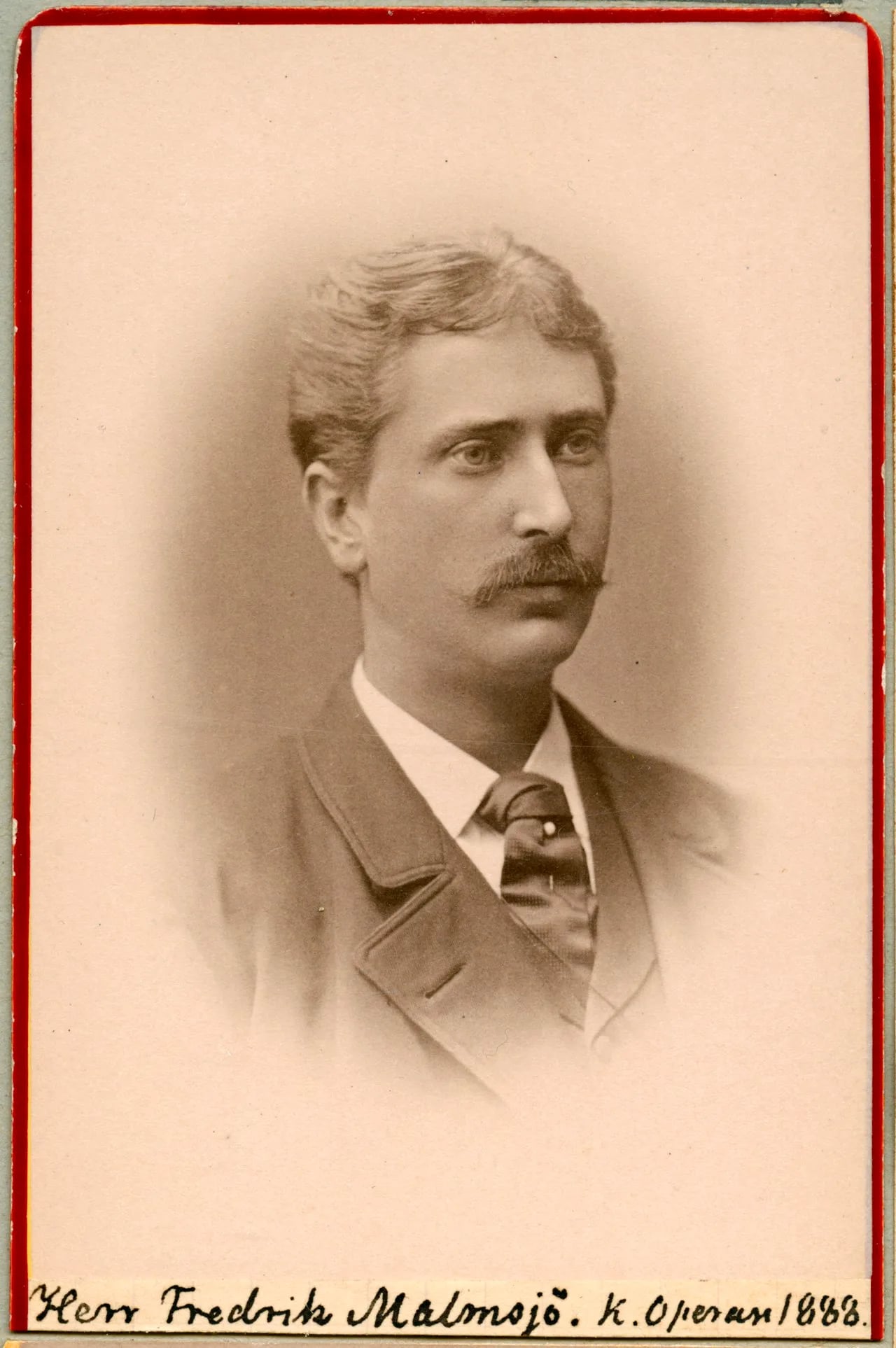 Porträt von Johan Fredrik Malmsjö (1851–1929) – Gedenkseite