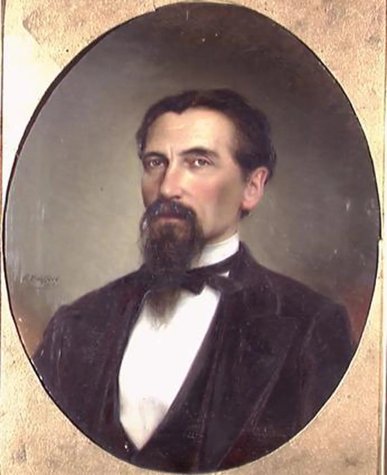 Porträt von Karl Robert Malmström (1830–1900) – Gedenkseite