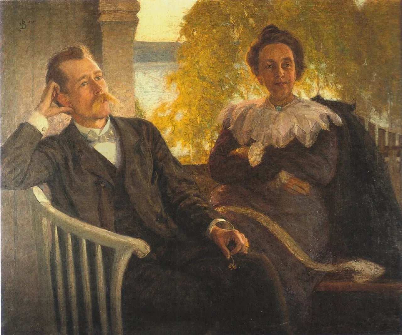 Porträt von Per Hallström (1866–1960) – Gedenkseite