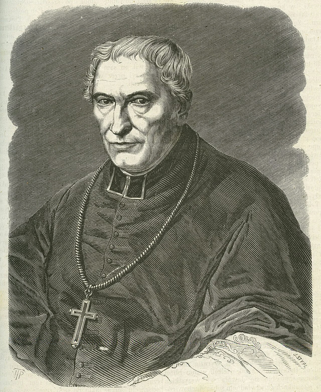 Porträt von Antoni Melchior Fijałkowski (1778–1861) – Gedenkseite