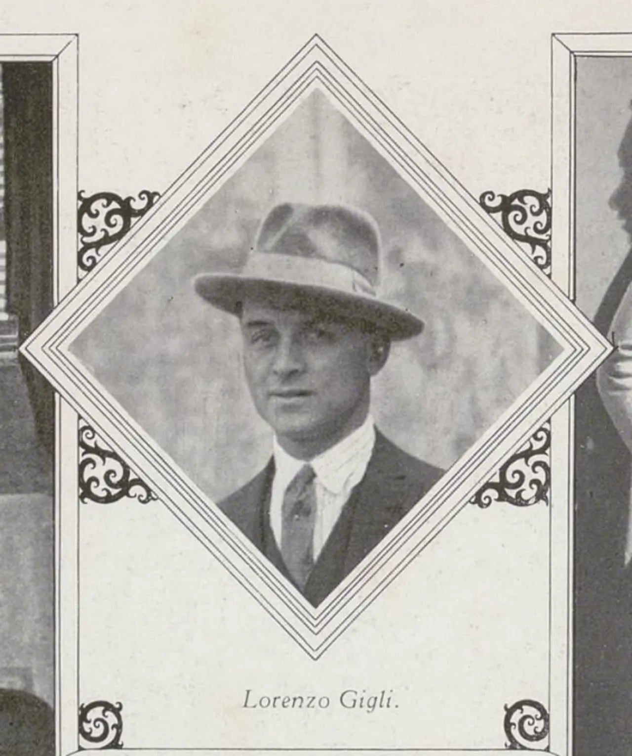 Porträt von Lorenzo Gigli (1896–1983) – Gedenkseite