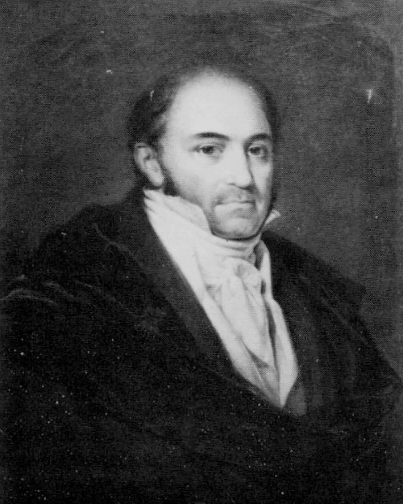 Portrait of Johan Mazer (1790–1847) – memorial page