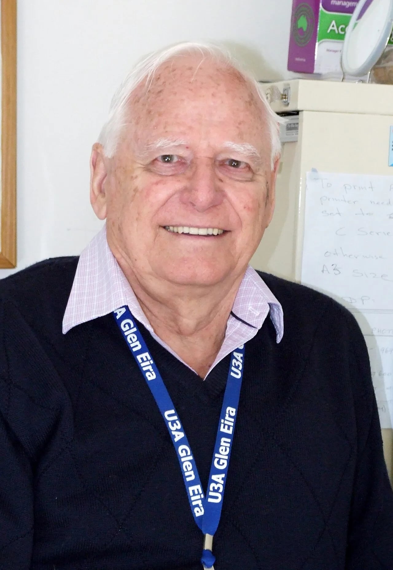 Portrait of Ian Cathie (1932–2017) – memorial page