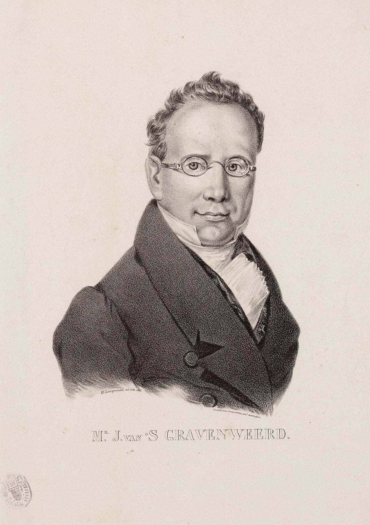 Portrait of Jan van 's Gravenweert (1790–1870) – memorial page
