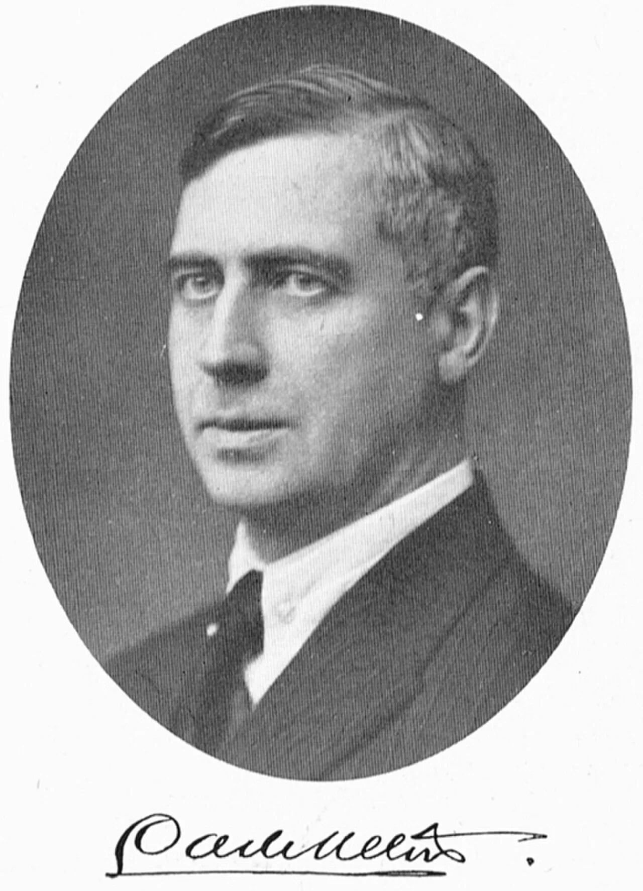 Porträt von Carl Melin (1877–1960) – Gedenkseite