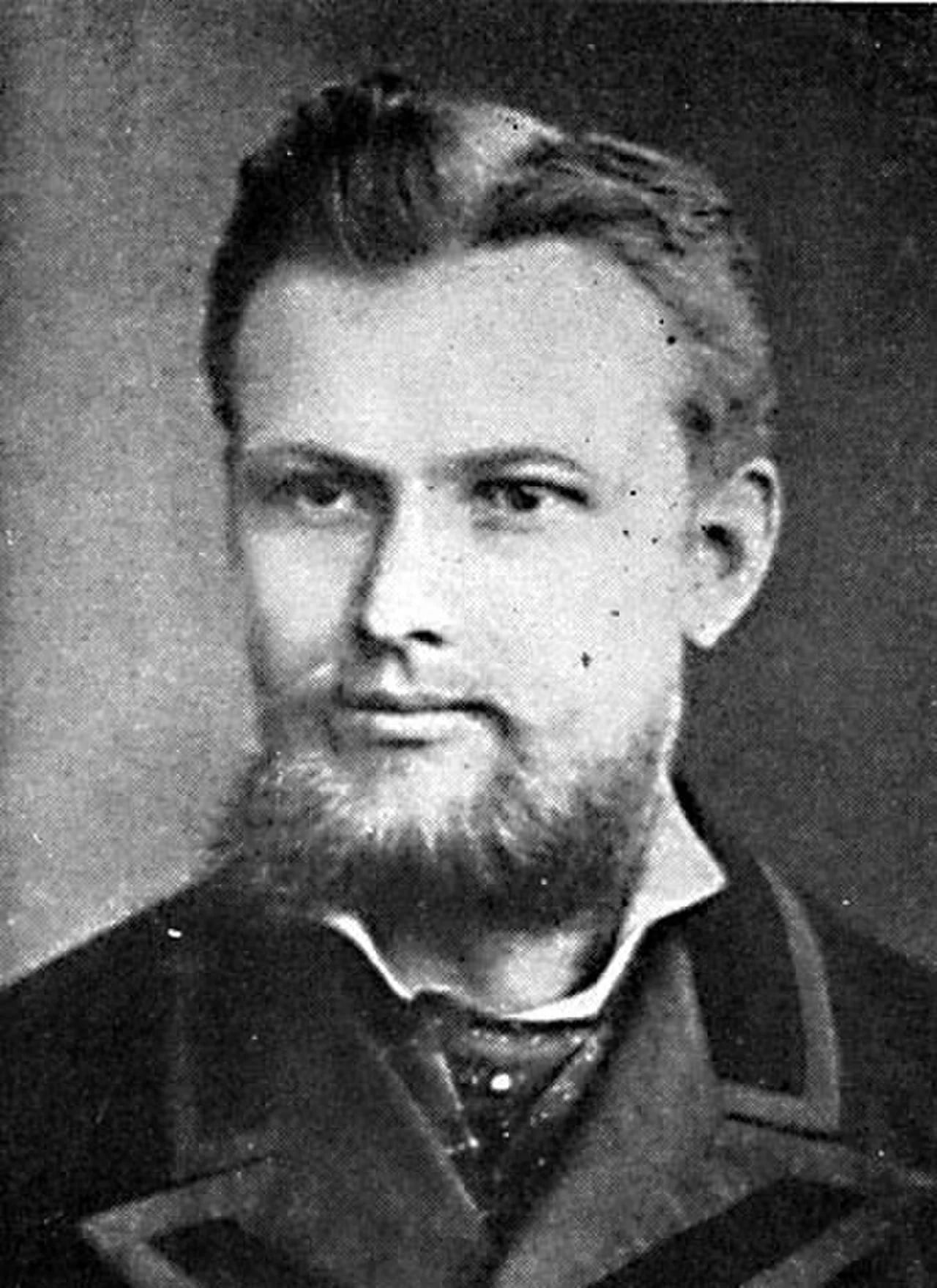 Porträt von Henrik Menander (1853–1917) – Gedenkseite