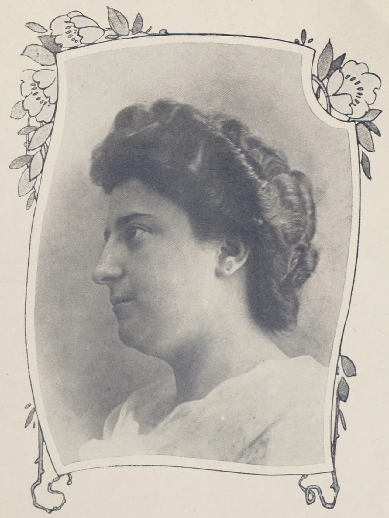 Porträt von Magdalena de Santiago-Fuentes (1873–1922) – Gedenkseite