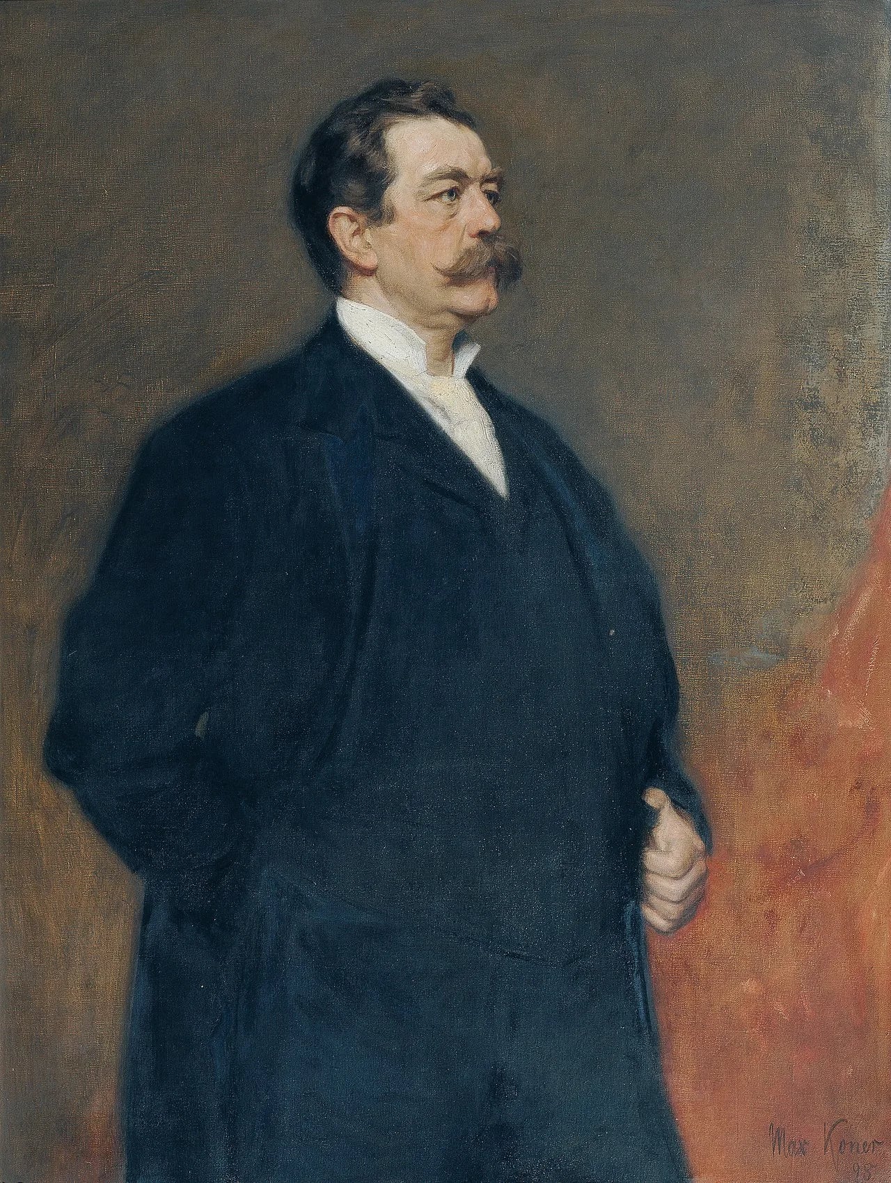 Porträt von Herbert von Bismarck (1849–1904) – Gedenkseite