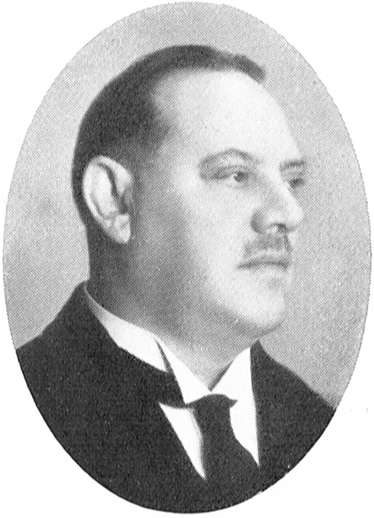 Porträt von Adolf Molin (1874–1940) – Gedenkseite