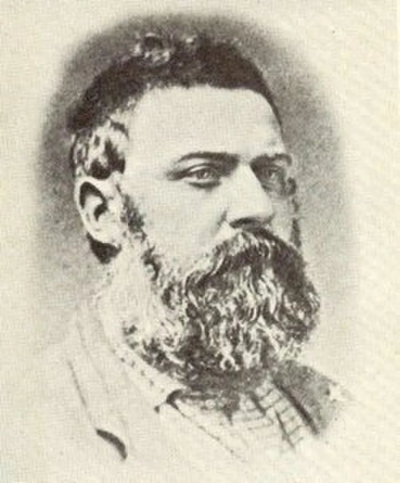 Porträt von John A. Harman (1824–1874) – Gedenkseite