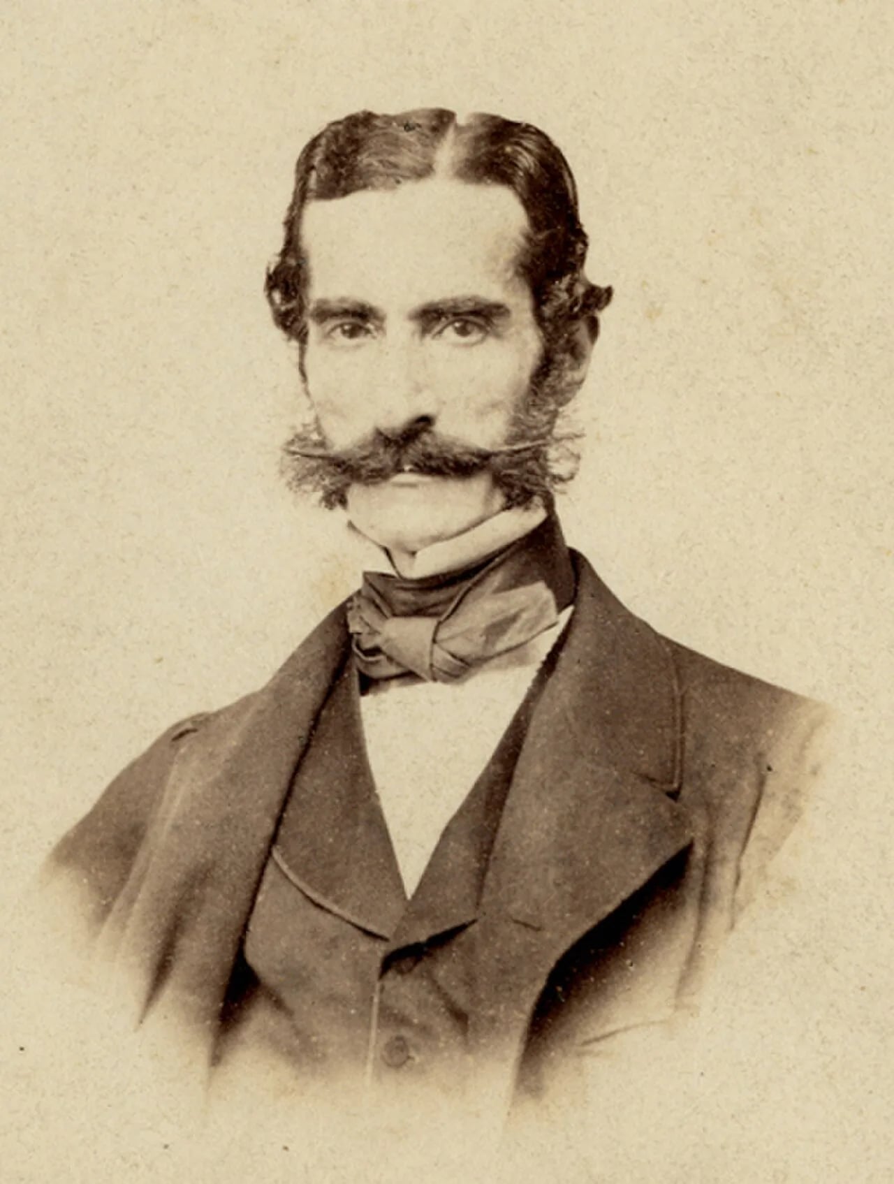 Porträt von Manuel Antonio Tocornal (1817–1867) – Gedenkseite