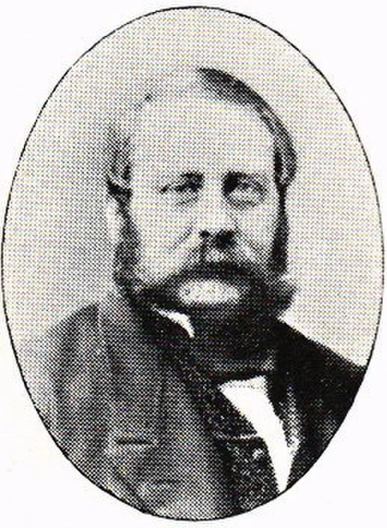 Porträt von Robert Montgomery-Cederhielm (1820–1888) – Gedenkseite