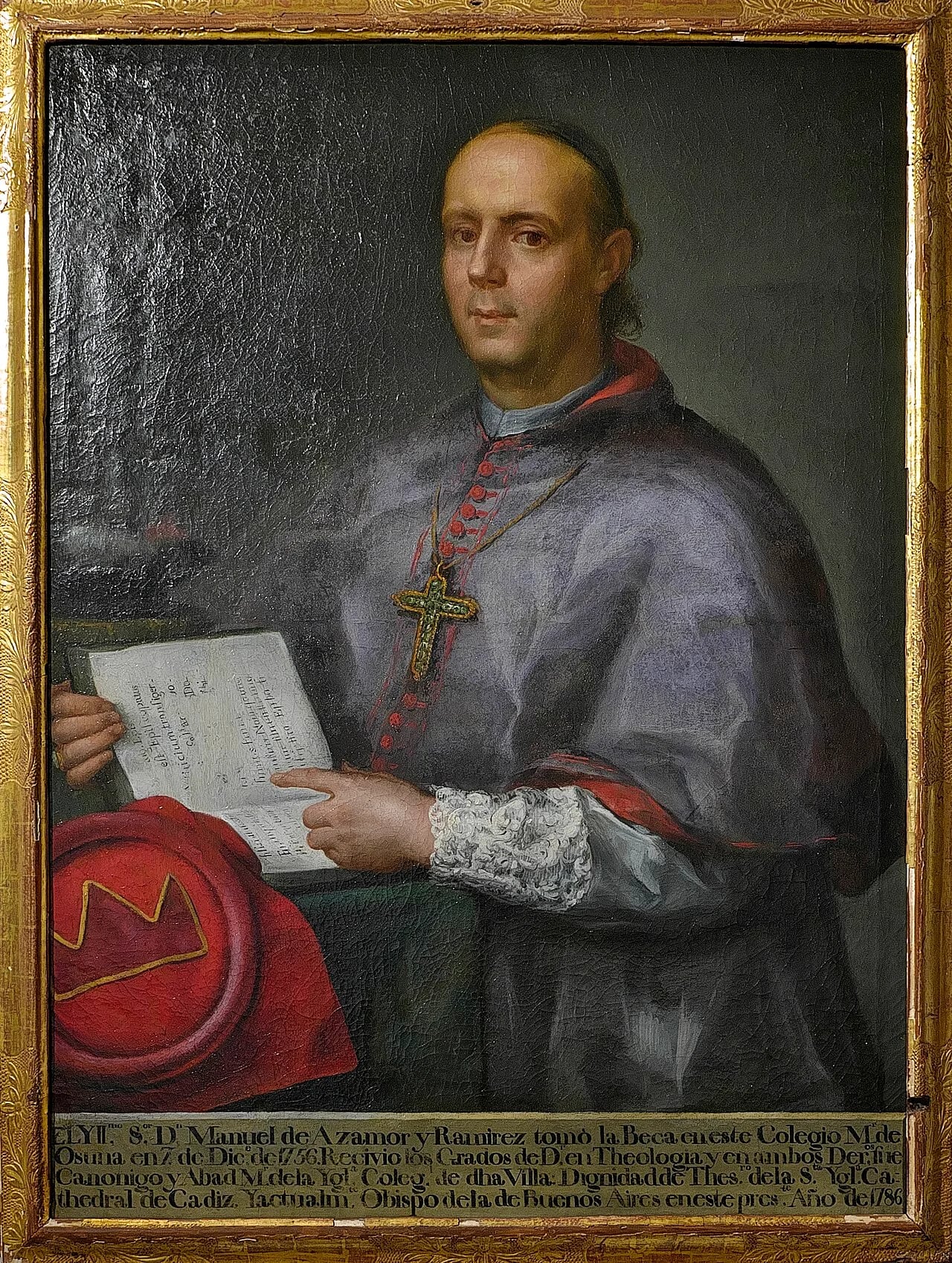 Portrait of Manuel Azamor y Ramírez (1733–1796) – memorial page