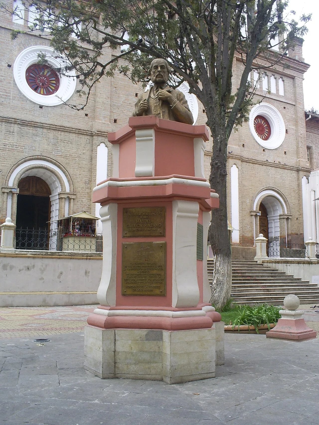 Porträt von Manuel Carrión Pinzano (1809–1870) – Gedenkseite