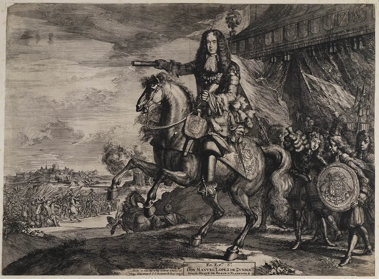 Portrait of Manuel López de Zúñiga y Sarmiento de Silva (1657–1686) – memorial page