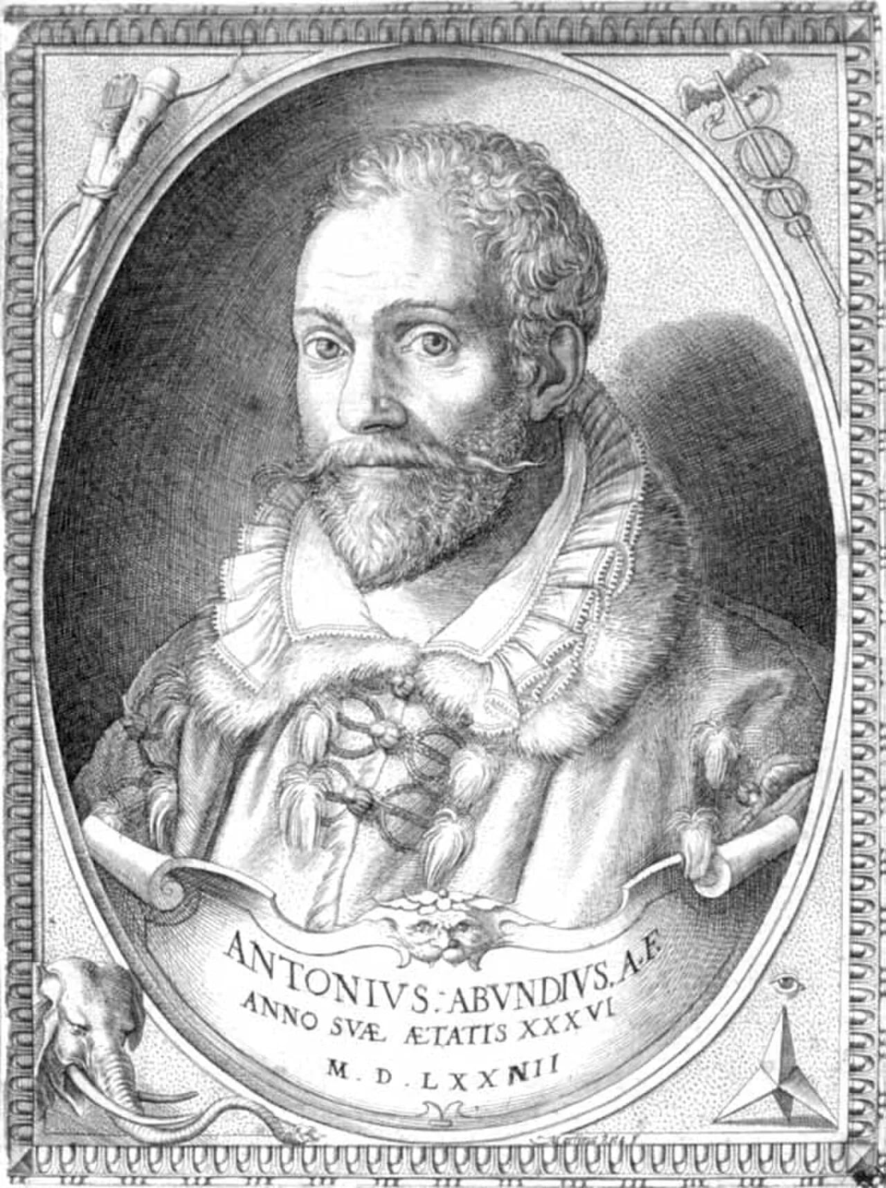 Portrait of Antonio Abondio (1538–1591) – memorial page