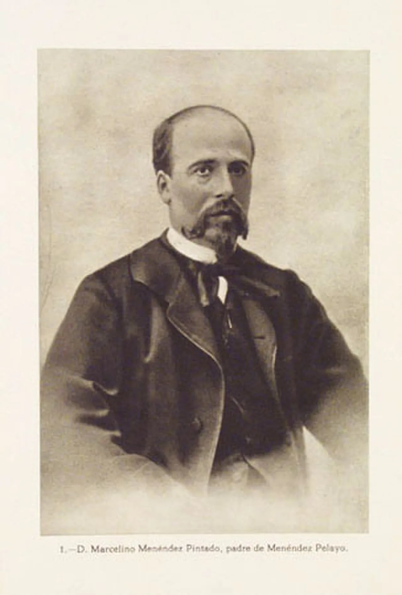 Portrait of Marcelino Menéndez Pintado (1823–1899) – memorial page