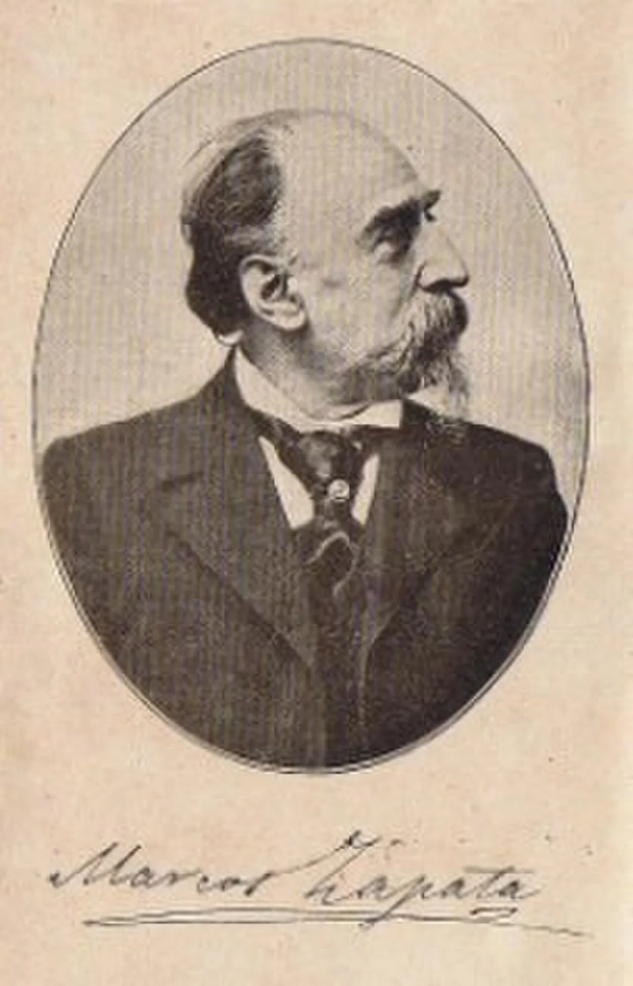 Portrait of Marcos Zapata Mañas (1842–1913) – memorial page