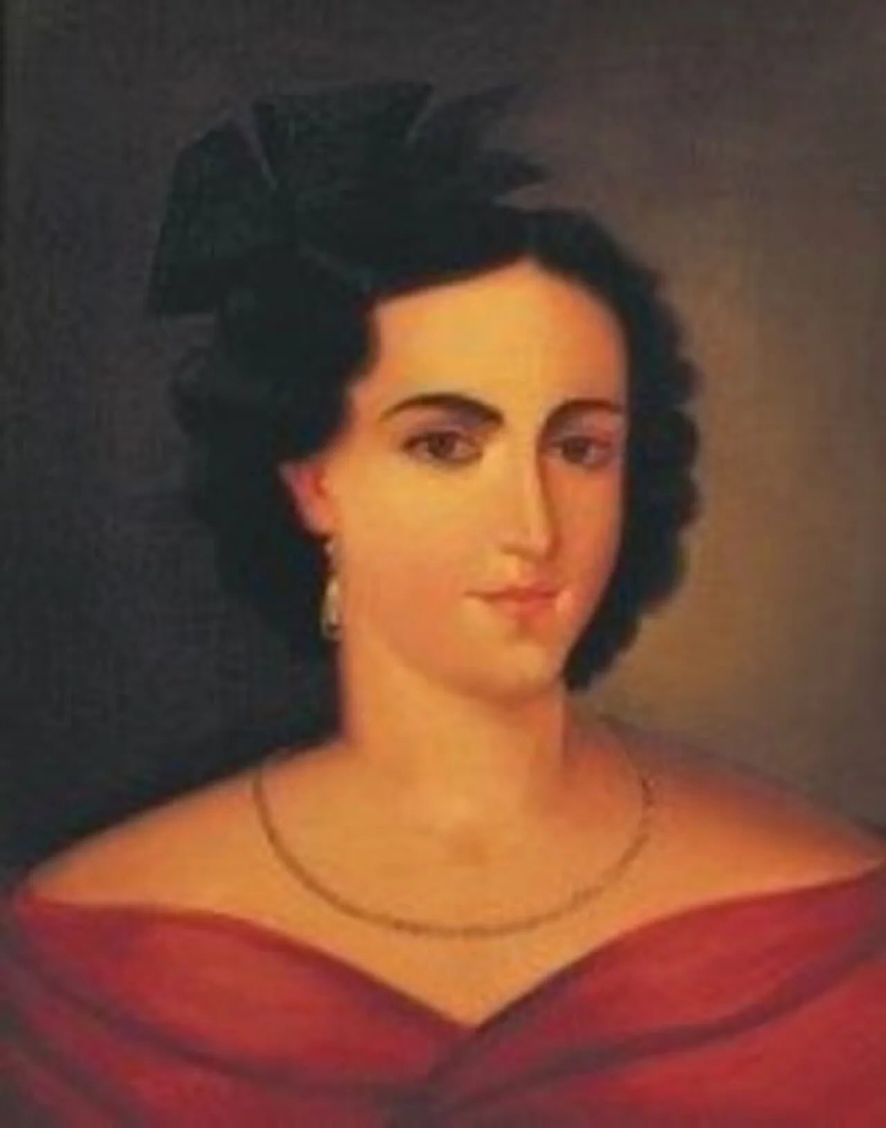 Porträt von Mariana Carcelén (1805–1861) – Gedenkseite