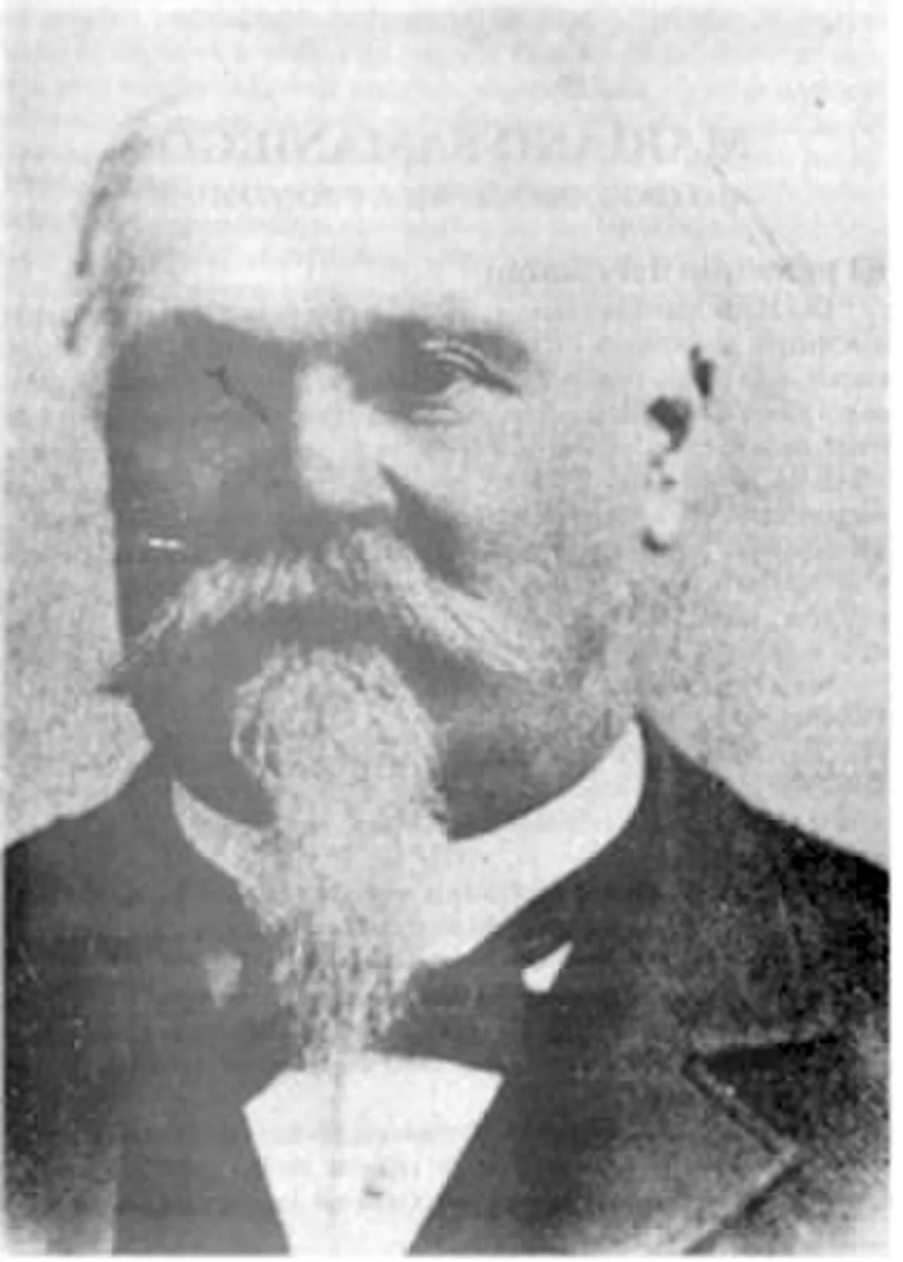 Porträt von Mariano Samaniego (1831–1905) – Gedenkseite