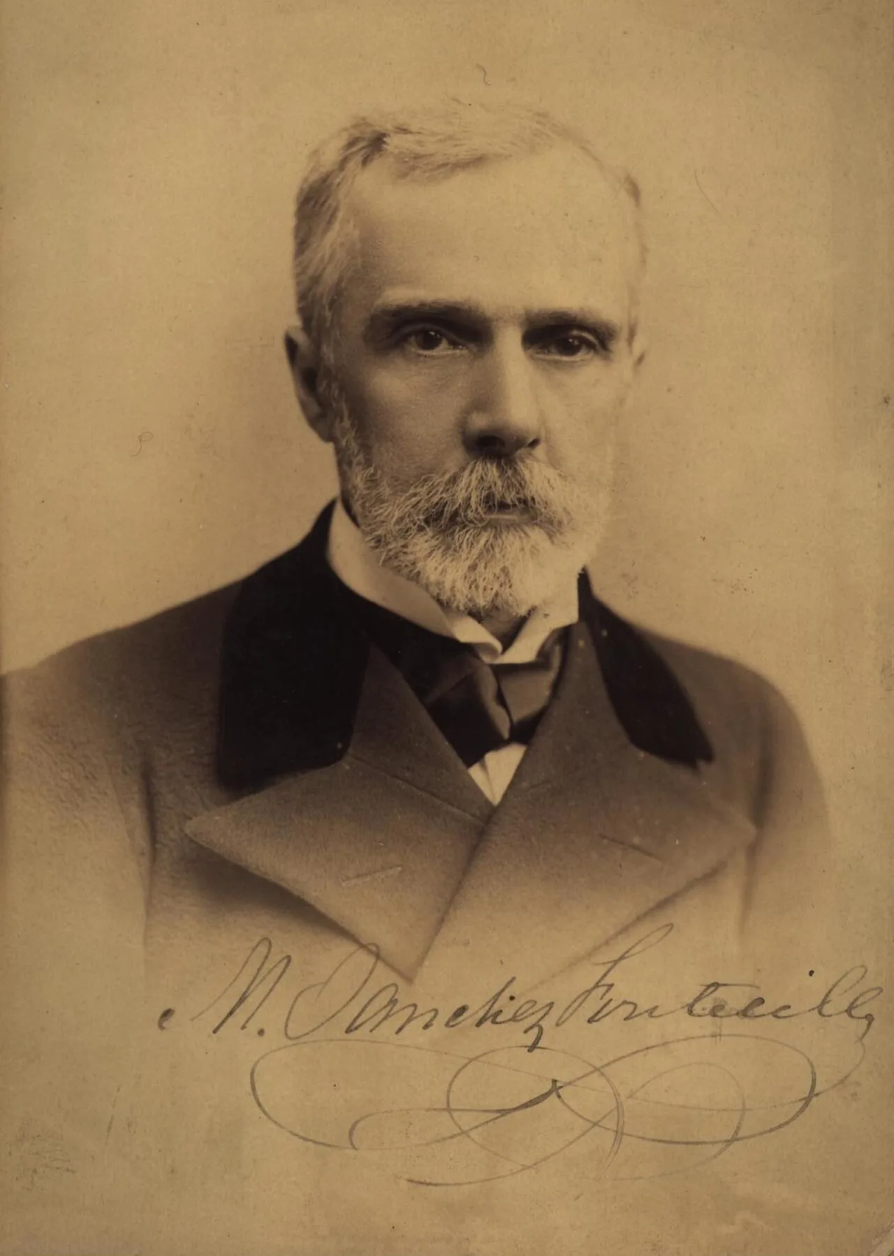 Portrait of Mariano Sánchez Fontecilla (1840–1914) – memorial page