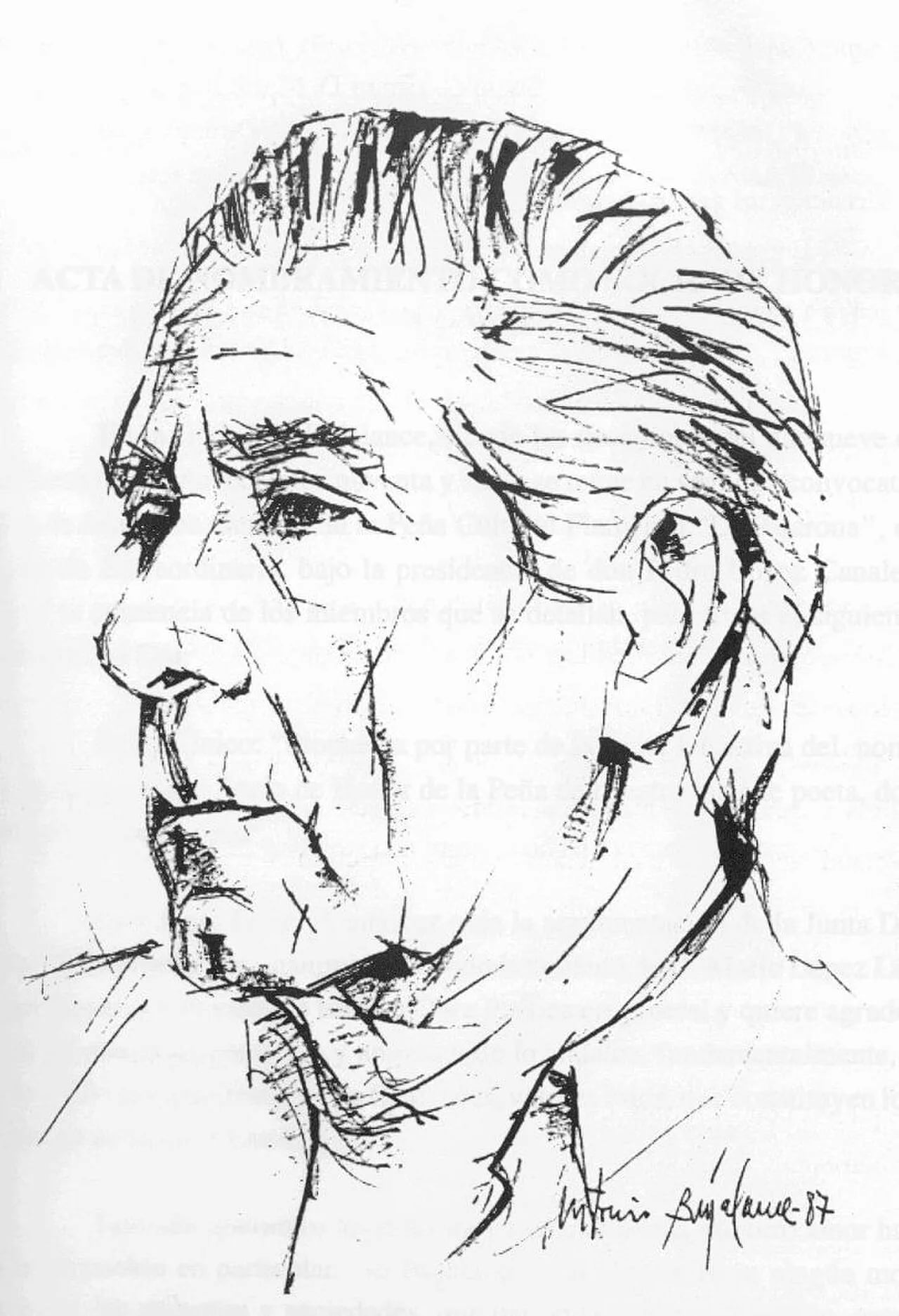 Porträt von Mario López (1918–2003) – Gedenkseite
